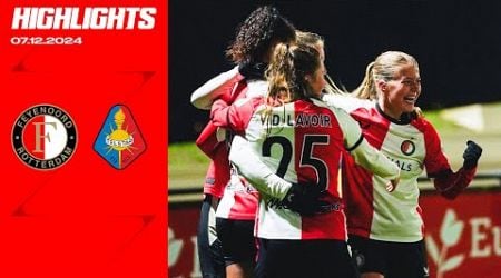 Highlights | Feyenoord V1 - Telstar | Azerion Vrouwen Eredivisie 2024-2025