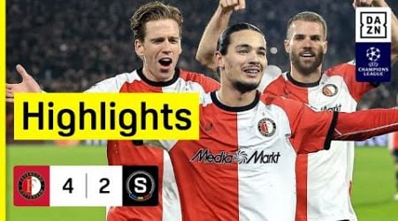 Feyenoord Rotterdam - Sparta Prag | UEFA Champions League | DAZN Highlights