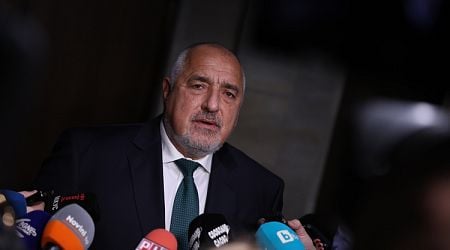 GERB Is Holding Government Forming Talks, Says GERB Leader Borissov