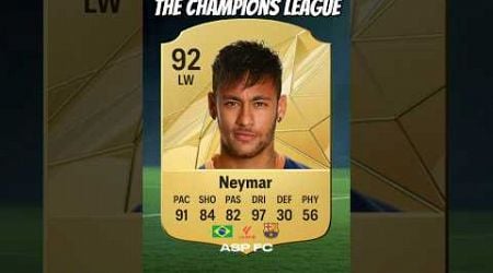 I added Prime Neymar to Barcelona on FC 25!