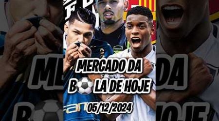 GABRIEL JESUS NO PALMEIRAS? RONY NO SANTOS? LUIZ HENRIQUE NO BARCELONA? MERCADO DA BOLA DE HOJE!