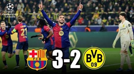 BARCELONA vs BORUSSIA DORTMUND 3-2 | GOLES y RESUMEN del PARTIDO | CHAMPIONS LEAGUE