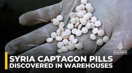 Millions of Captagon pills have been discovered in warehouses across Syria after toppling of regime