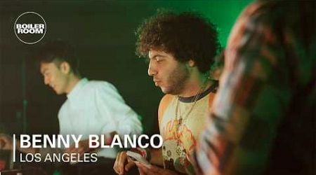 Benny Blanco | Boiler Room LA: Pizzaslime