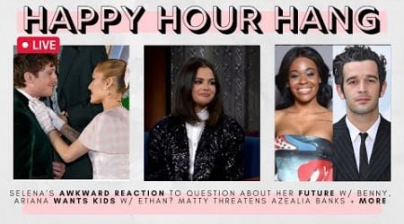 Selena Gomez gets WEIRD after Benny Blanco question, Ariana Grande wants KIDS w/ Ethan Slater? +MORE