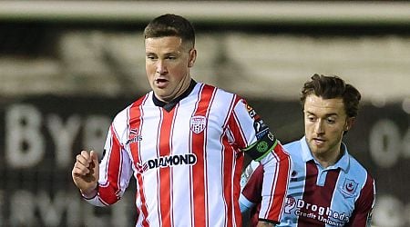 Patrick McEleney linked with sensational Derry City return