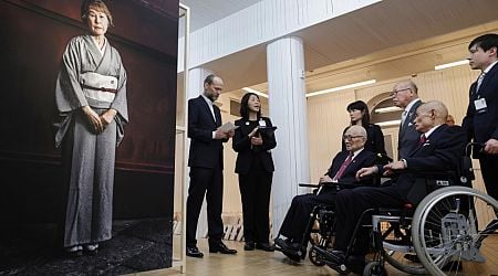 A-bomb survivor experiences on display in Oslo after Nobel prize win