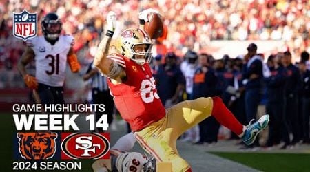 Chicago Bears vs. San Francisco 49ers | 2024 Week 14 Game Highlights