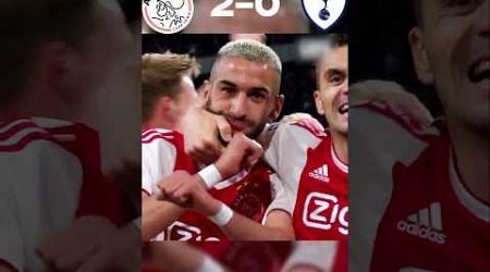 Tottenham VS Ajax - Miracle UCL