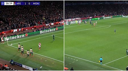 AS Monaco Used Clever Tactic to Stop Arsenal Scoring From Corners