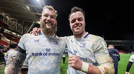 Laughing RG Snyman a breath of fresh air as Leinster go again for Champions Cup glory