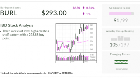 Burlington, IBD Stock Of The Day, Sees Target Hikes Amid Holiday Season