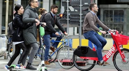 Bikes and scooters to be banned from Brussels pedestrian zone