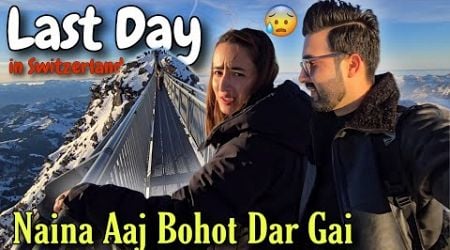 India Wapis Jane Ka Time Aa Gaya || Last Day Of Honeymoon in Switzerland || Jyotika and Rajat