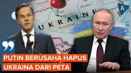 Sekjen NATO Sebut Putin Ingin Menghapus Ukraina dari Peta