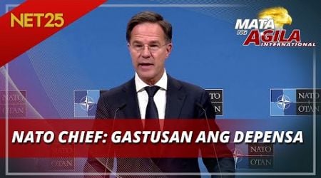 NATO chief, nanawagan sa Europe na palakasin ang defense spending