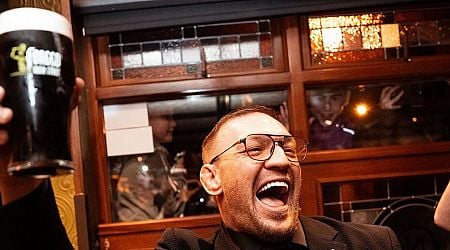 Pub covers Conor McGregor's stout tap and replaces it with charity logo after civil trial