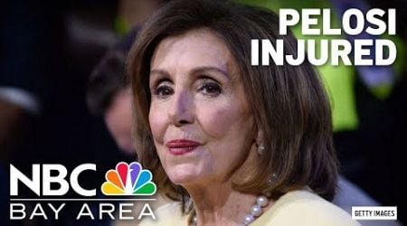 Nancy Pelosi injured during event in Luxembourg