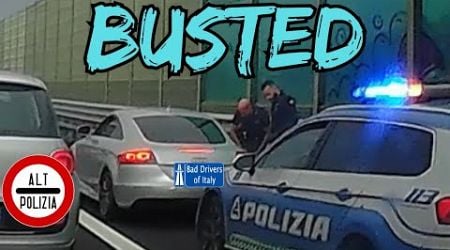 BAD DRIVERS OF ITALY dashcam compilation 12.12 - BUSTED