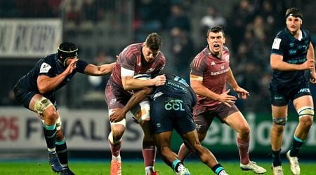 Bonus point only consolation for below-par Munster in Champions Cup defeat to Castres