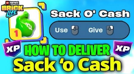 How to EASILY Give a Sack o&#39; Cash to Marigold or Midas (BANKER FULL GUIDE) LEGO Fortnite Brick Life