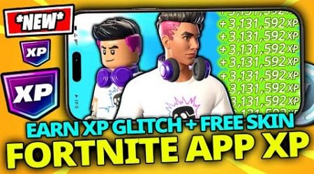 How to EASILY Earn XP in the Fortnite App (BEST XP GLITCH + FULL GUIDE FOR FREE CHORD KAHELE SKIN)