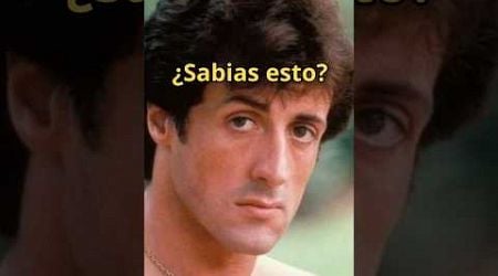 Sabias esto de Sylvester Stallone