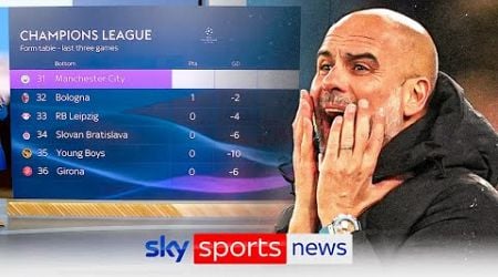 How close are Manchester City to a shock Champions League exit?