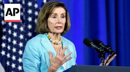 Nancy Pelosi hospitalized after fall on official trip to Luxembourg