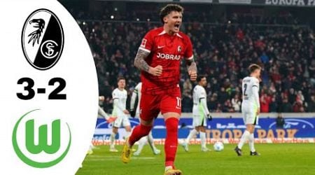 SC Freiburg 3-2 VfL Wolfsburg Highlights | Bundesliga 2024/2025