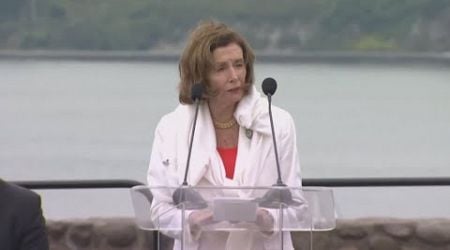 Nancy Pelosi hospitalized after she &#39;sustained an injury&#39; from fall on official trip to Luxembourg