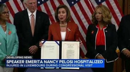 Pelosi will likely need surgery after fall in Luxembourg: sources