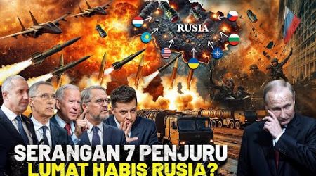 PUTIN LENGAH! AS-Ukraina-Bulgaria-Ceko-Luksemburg Kepung &amp; Serang Rusia Dari Segala Penjuru