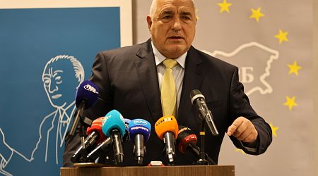 GERB Leader Borissov Attends Conference in Plovdiv