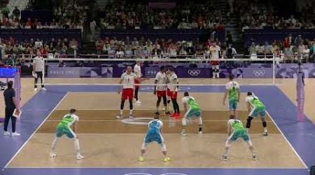 Volleyball Poland - Slovenia Quarterfinal Match Highlights Paris Olympics