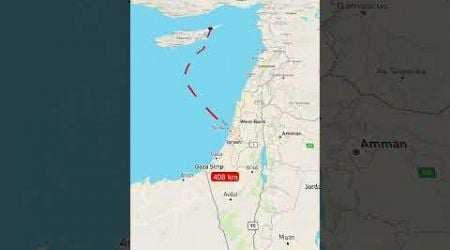 Distance between Cyprus to Tel Aviv Palestine #moscowregion #aviation #ukrainerussiaborder #army