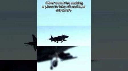 Other countries making a plane vs Sweden making roads #shorts #avgeek #aviation #edit #gripen #plen