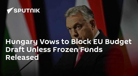 Hungary Vows to Block EU Budget Draft Unless Frozen Funds Released