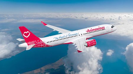 Romania's Animawings Takes Delivery of First A220-300 From Azorra