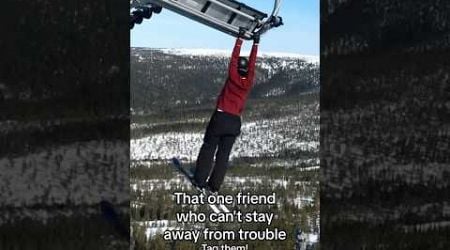 Who is this crazy? Send this to them! #freeskiing #sweden #skiing #snow #winter #weliveskiing