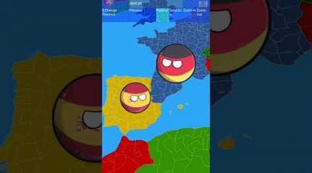 Germany is big again! (PART 3) #fyp #portugal #spain #hungary #italy #germany #countryballs