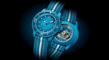 Blancpain X Swatch Fifty Fathoms Blue Lagoon Watch