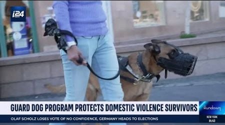 Guard dog program protects domestic violence survivors