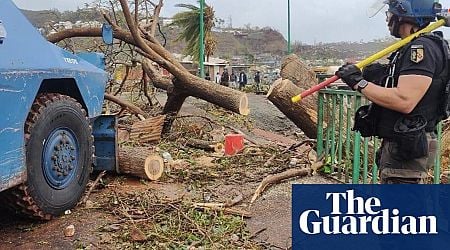 Cyclone Chido: many missing in Mayotte as death toll rises in south-east Africa