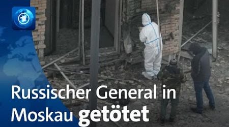 Anschlag in Moskau: Russischer General stirbt bei Explosion