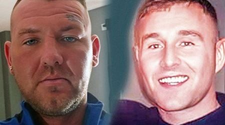 Pictured: The two men accused of murdering nurse Karen Cummings in Co Down