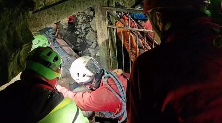 Speleologist Piana out of cave after 3-day ordeal