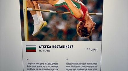 Stefka Kostadninova Ranked Among Europe's Greatest Women Athletes