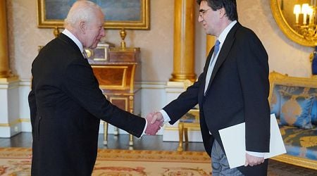 Bulgarian Ambassador to UK Tihomir Stoychev Presents His Credentials to King Charles III