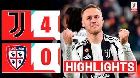 gol di Teun Koopmeiners oggi | Juventus-Cagliari 4-0 Gli Highlights | Coppa Italia 2024